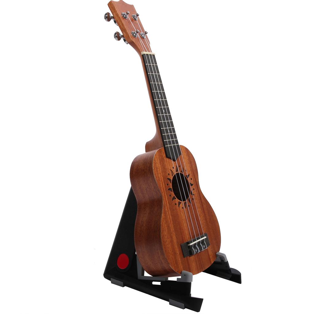 21in Ukulele 4‑String with Portable Foldable Stand Musical Instruments for Beginners Kid Adult