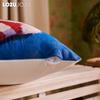 1PC LOZUJOJU Christmas Pillowcase Polyester Printed Comfortable Pillowcase Cushion Cover for Sofa Living Room Bedroom Home Decor Party Decor
