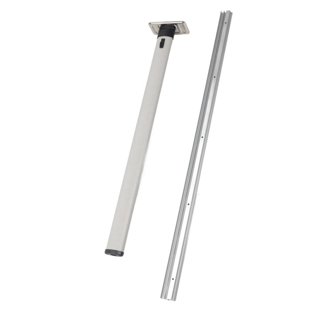 730mm28.7in Foldable Table Leg Detachable Aluminium Alloy for RV Trailer Motorhome Wall Mount Desk