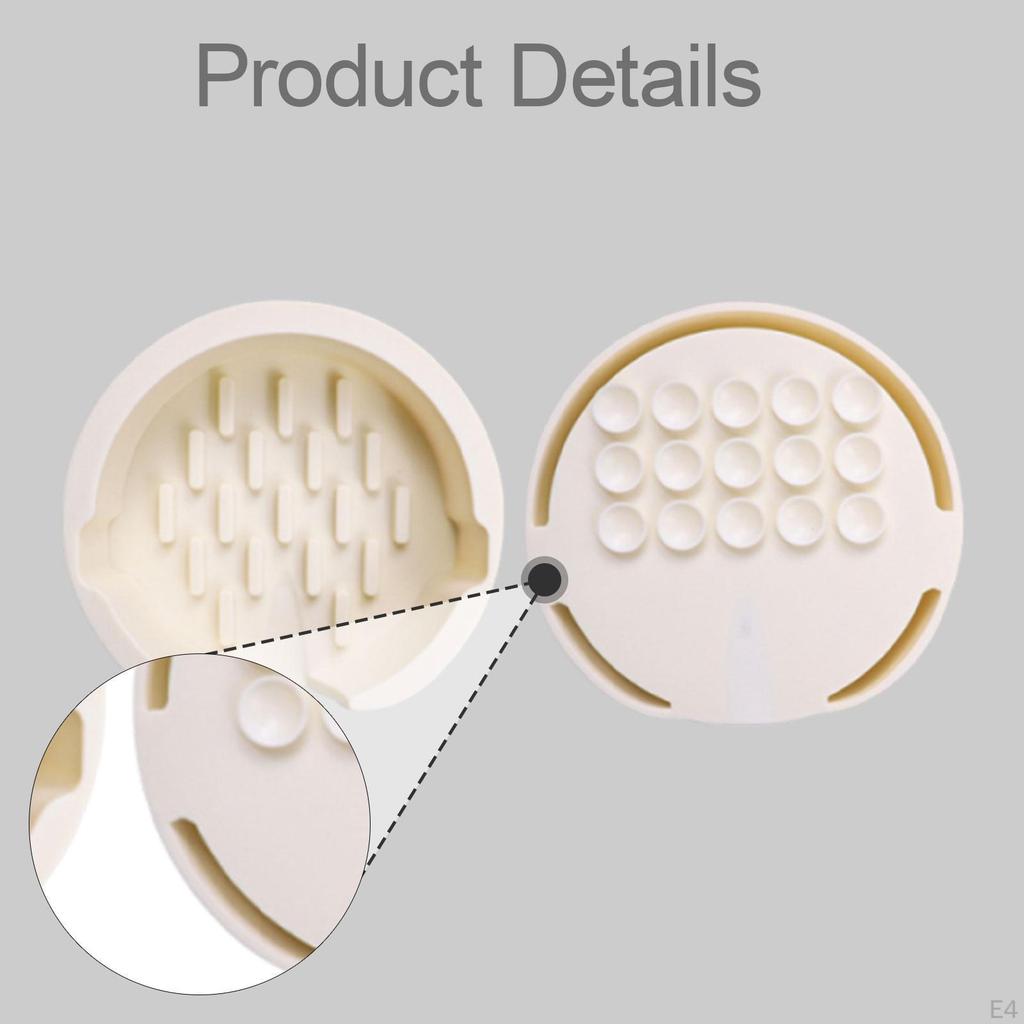 Kitchen Sink Sponge Holder Scrubber Tray Silicone with Drain Spout Automatic Water Organizer