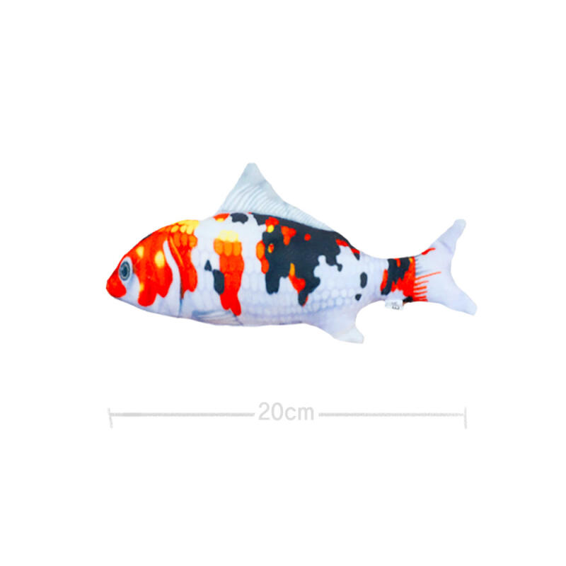 Fish Cat Catnip Toy 20cm (Koi)
