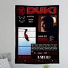 Rapper Duki Hippie Wall Hanging Tapestries Bohemian Wall Tapestries Mandala INS Home Decor