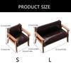 Miniature Leather Sofa Chair Model for Dollhouses Living Room Decoration 1 12 Scale Toy Accessories for Household Use