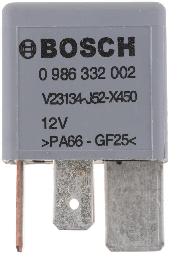 Bosch 0986332002 Mini relé 70A IP5K4 4-pinové relé Provozní teplota -40°C - 85°C