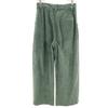 A.P.C. Two-pleat corduroy Wide pants 34 green Women Used