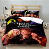 Hocus Halloween Night 3pcs Bedding Set,Including 1pc Duvet Cover And 2pcs Pillowcases Perfect Gift for Christmas,Ideal for Bedroom, Dormitory