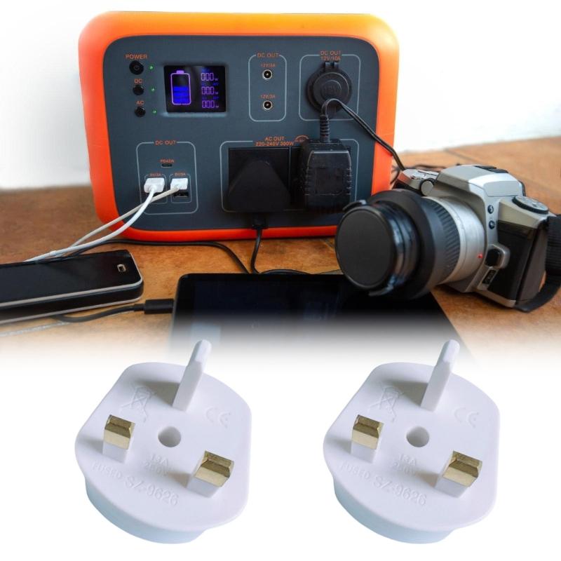 Space-saving UK Travel Power Converting Device Fits for Multiple Devices Long-Sustaineds ABS Housing Ideal Business-oriented Trips