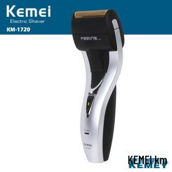 Kemei KM-1720 Аккумуляторная возвратно-поступательная электрическая бритва European Plug белый