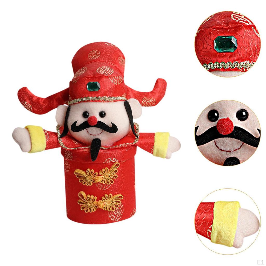 Lucky God Candy Box of Wealth Gift for Family Friends Year Decor Spring Festival