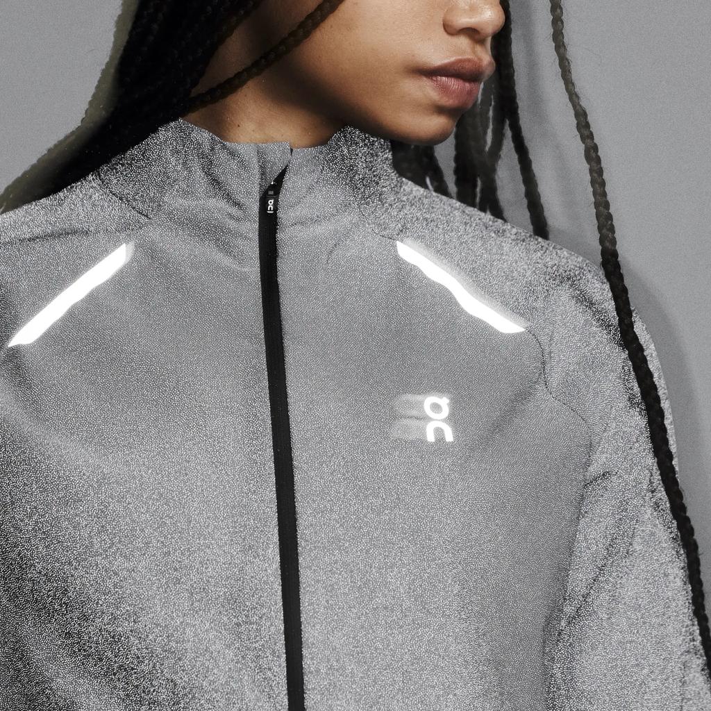 On Weather Jacket Lumos Reflective Protecti Lightweight Water-Resistant Stand Collar Jacket Women jackets 1WF30292608