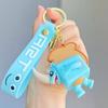 New Fun Keyrings Italian Brainrot Animals Keychain Tralalero Tralala Tung Tung Tung Sahur Ballerina Cappuccino Doll Toy Gifts