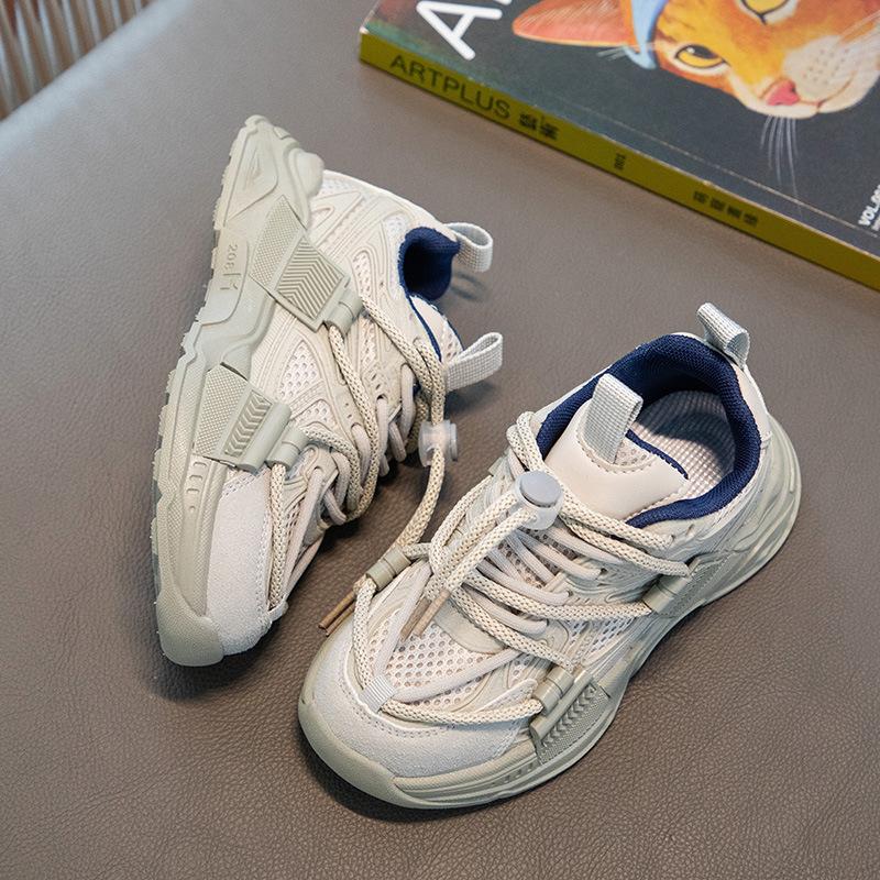 

Мужская спортивная обувь износостойкий тренд 2025 кроссовки папы сетка дышащая весна и осень обувь для девочек новая модная спортивная 37