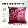Hazbin HHotels Angel Dust Alastor Pillow Cushion Cover Pillowcase Living Room Sofa Home Decor Customized