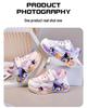 Girls' Kuromi Warm Velvet Sports Shoes: Autumn/Winter 2025, Non-slip Casual Toddler Shoes