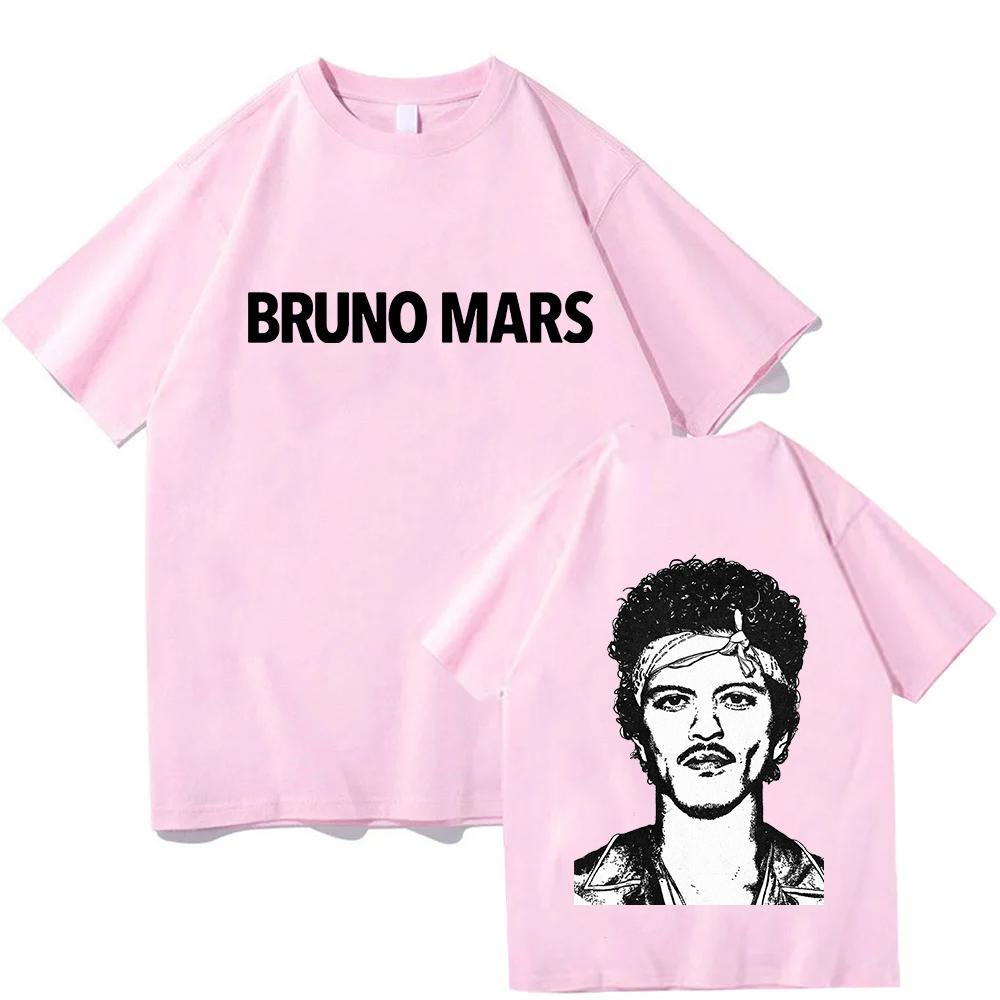 Bruno Mars The RoUnisextic Tour 2026 Tričko Krátký rukáv Bavlna Dámské Mám chuť na Trička Ležérní Volné Unisex Trička Vrcholy Trička