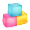 3Pcs Stress Cube Fidget Toy Anxiety Relief Ice Cube Squeeze Decompression Toy Soft Stress Ball Sensory Toy Kids Teens Adults Gift