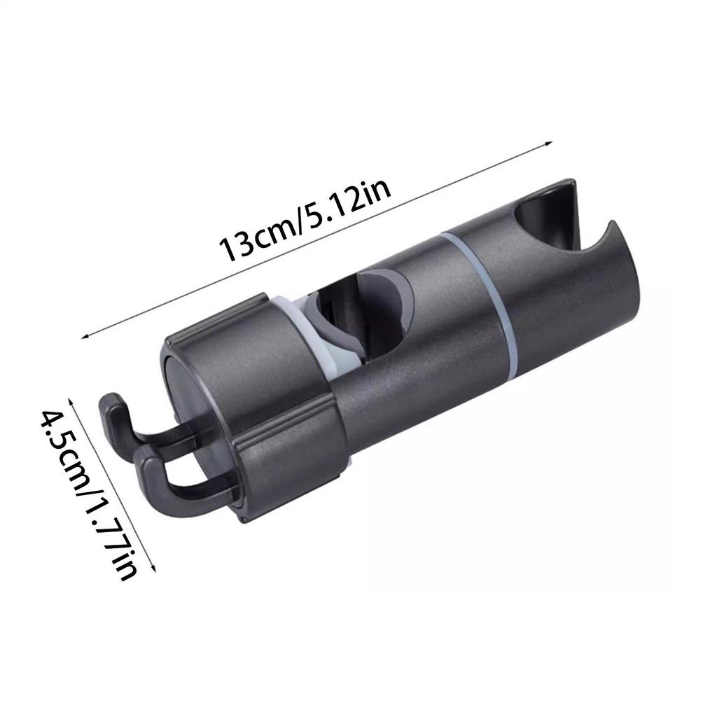 Držák sprchové hlavice Nastavitelný držák sprchové hlavice pro posuvnou tyč Otáčení o 360 stupňů Držák sprchy do koupelny pro WC v obytném voze Hotel