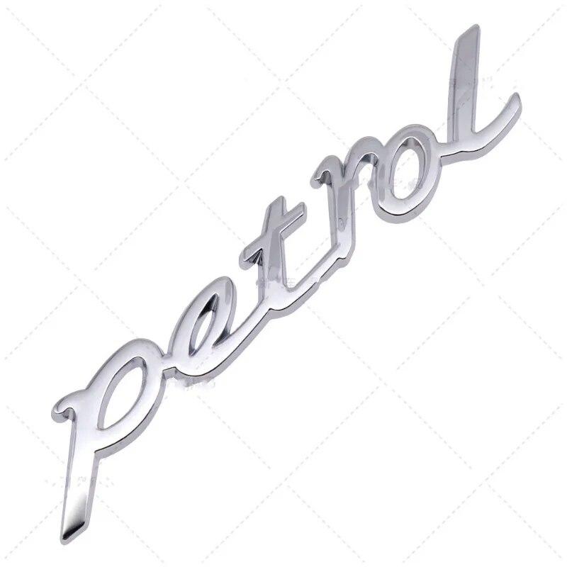 Эмблема заднего багажника бензинового автомобиля, значок топливного бака, наклейка