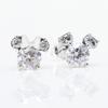 Mickey & Minnie Sparkling Stud Earrings - Fashionable Valentine's Day Gift for Women