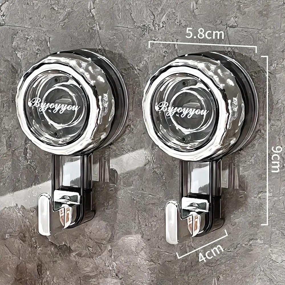 

Модные крючки на мощных присосках, вакуумные многоразовые крючки для душа, сверхпрочный крючок для одежды, не оставляющий следов крючок для одежды