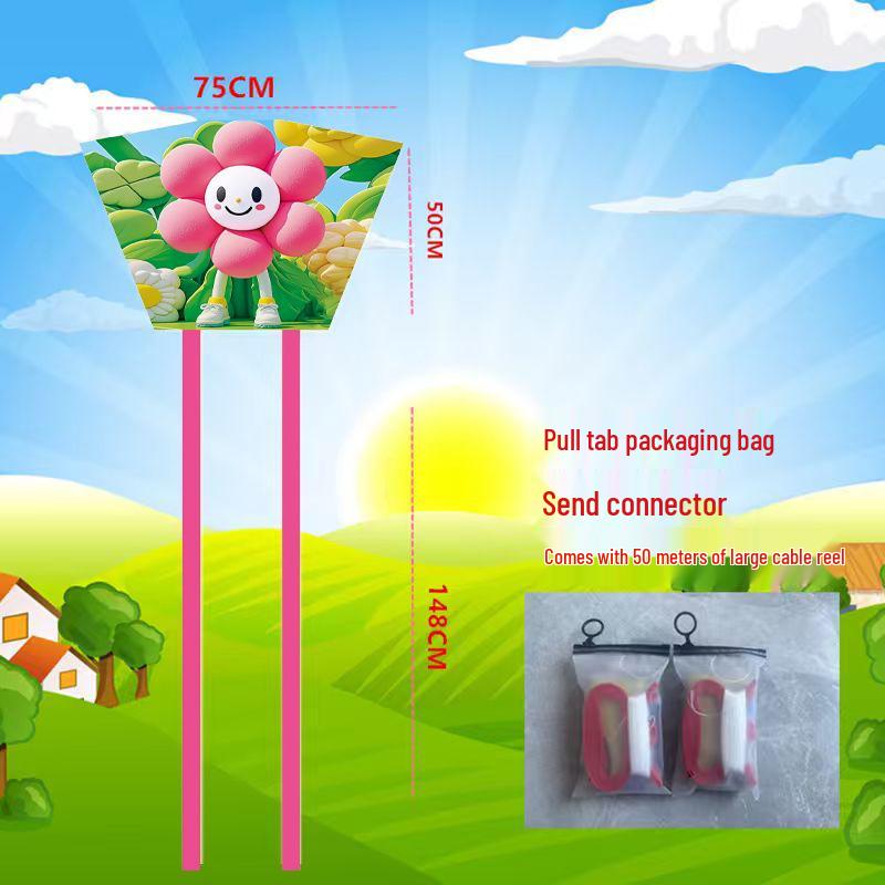 Weifang Frameless Children s Cartoon Kite - Easy to Fly