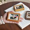 Magnetic Solid Wood 3-inch Mini Photo Frame for Polaroid Prints