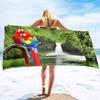Beach Towel Parrot Oversized Clearance Lightweight Compact Pool Towels, Extra Large Sand Free Super Absorbent Travel Pool Towel