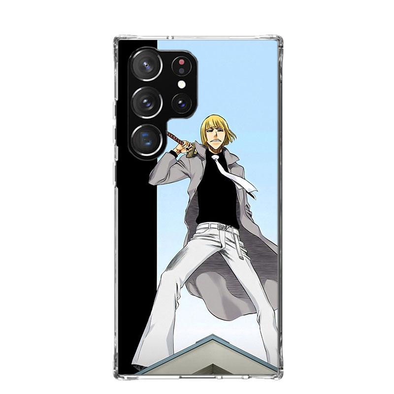 Bleach Shinji Hirako Phone Case For Samsung Galaxy S26 Ultra S23 S24 S25 Edge S20 FE S21 S22 Plus Soft Print Shell Cover Fundas