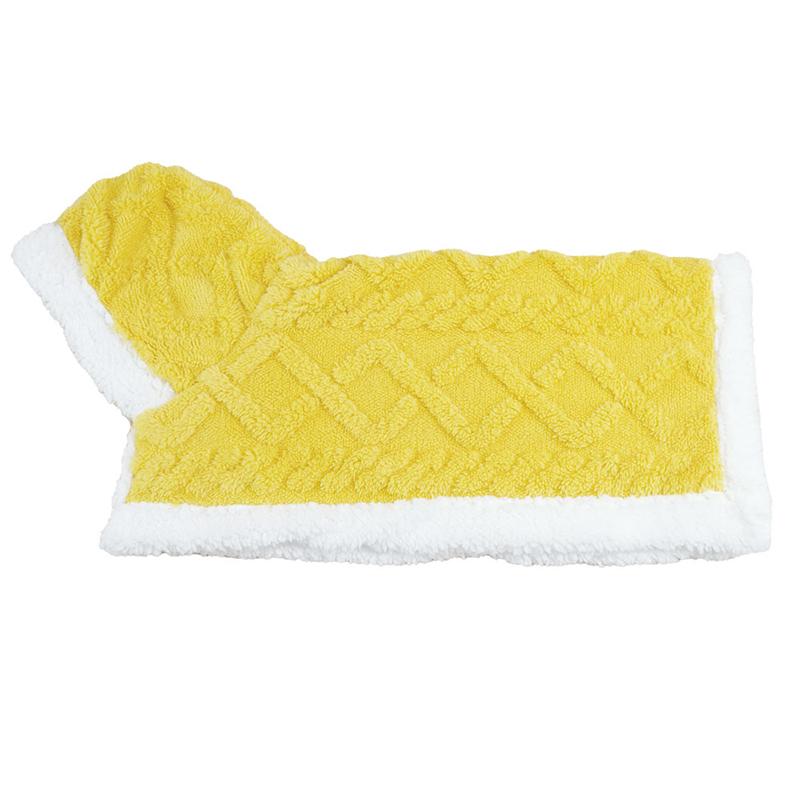 

Winter Autumn Pet Flannel Shawl Blanket Dog Cat Warm Thicken Cloak Sweater Hoodie Puppy Sleeping Blanket Pet Coat (as the picture,S)