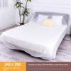 Disposable Stretch Plastic Dust Covers Elastic Dustproof Film for Sofa Bed Home Furniture Full Protection