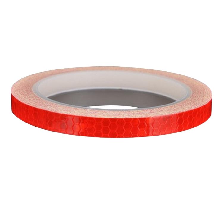 Road Bike Sticker Reflective Tape Fluorescent Safety Warning Strips Protective Tape Bicycles Wheel Body Sticker