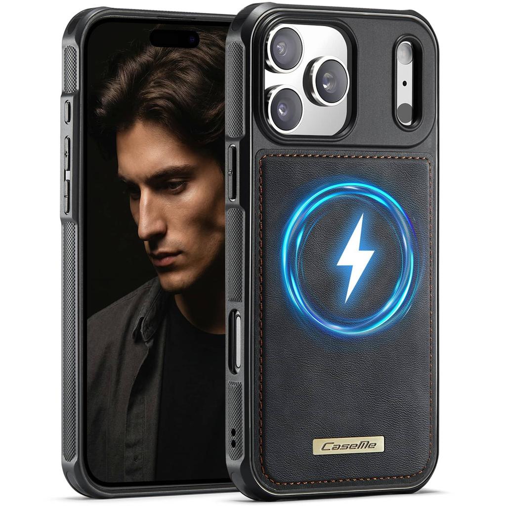 For iPhone 17e 16e 17 16 15 14 13 12 11 Pro Max Case Compatible with Magnetic, Strong Magnetic Slim Protective Cover Phone Cases
