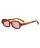CUT TREND SUNGLASSES Sunglasses Colored Thick UV UV For For Unisex [Zoff] SUNCUTGlasses/UV100% Wellington-style (Brown (Demi Pattern) ZH261G01_49A1)