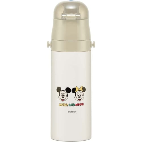 Skater Water Bottle Disney Mickey Mouse & Friends Cooking 470ml Direct Drinking Children's Stainless Steel Sports Bottle SDC4-A