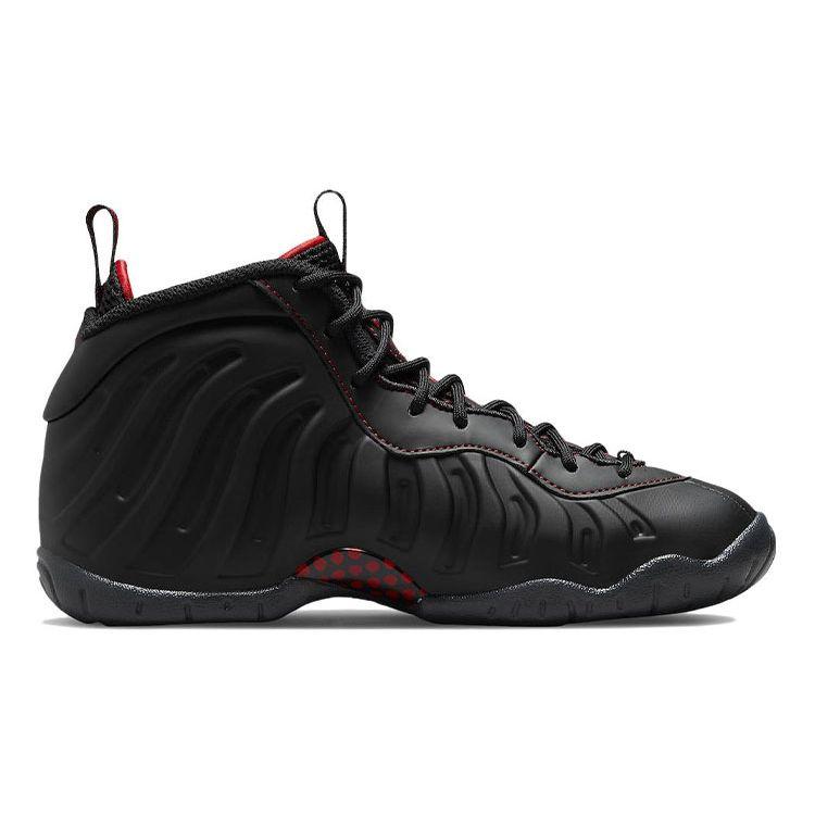 Nike Little Posite One Gs Schwarz University Red DV3773-001