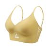 Large Size Bra Adjustable Seamless Women's Lingerie V-neck No Steel Rings Small Comfort Sporty Thin Push-up Bra Free Shippin