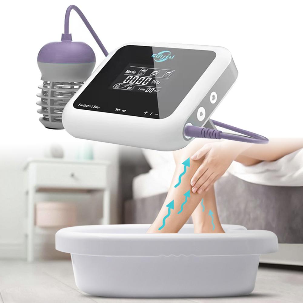 Ionic Foot Bath Detox Machine  Foot Spa Bath with Touch Display Strengthen Immunity Eliminate Fatigue Array AquaCell Ion Cleanse