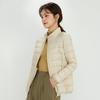 Women's Plus Size Lightweight Hooded Down Jacket - 90% Thin White Duck Down, Autumn/Winter Fashionable Outerwear