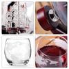 Whiskey Glass Set Crystal Globe Liquor Carafe for Whisky Vodka Sailboat In Decanter with Finished Wooden Stand Bar Tools Cup Hot