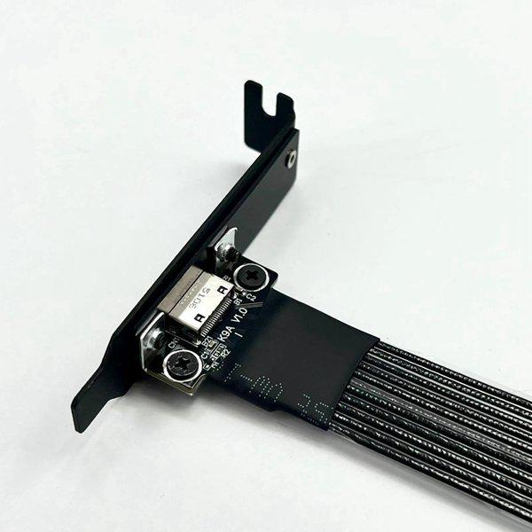 

Гибкий кабель M.2 NVMe на SFF-8611/8612, черный, пластик и металл, 1 шт. Other sizes