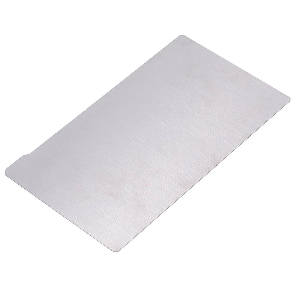LCD Light Curing Spring Steel Sheet Flex Magnetic Sticker 225 X 128mm Magnetic Flexible Steel Plate