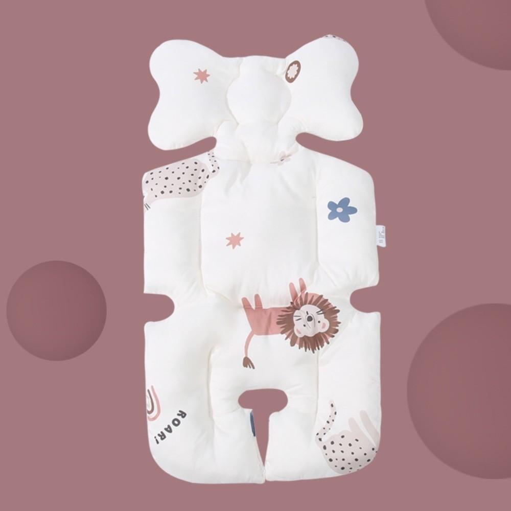 Cartoon Pattern Stroller Seat Cushion Cotton Stroller Accessories High Chair Liner Pad Going Out