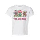 Unisex Christmas T Shirt Featuring Colorful Nutcrackers And Christmas Tree With S