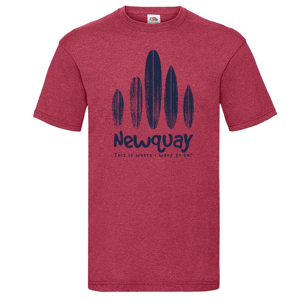 

Newquay tshirt This is Where i Want to be Surfing Surfer Surf Waves South Coast Unisex T-Shirt XXXL