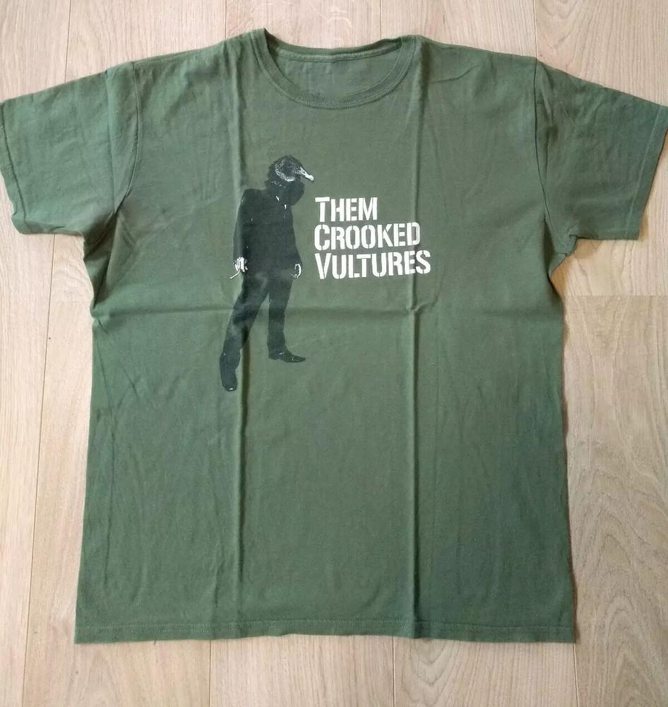 Them Crooked Vultures Vintage Album Gift Cotton T-Shirt All Size Unisex T-Shirt M