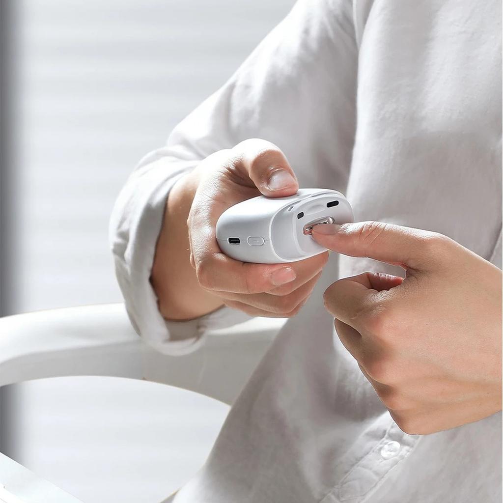 Xiaomi Electric Automatic Nail Clipper Pro Touch Start Infrared Protection Upgrade Cutter Head with Led Light Trimmer
