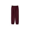 Nike Elastic Waist Logo Print Loose Casual Pants Women bottoms Dark-Chestnut CW5565-681