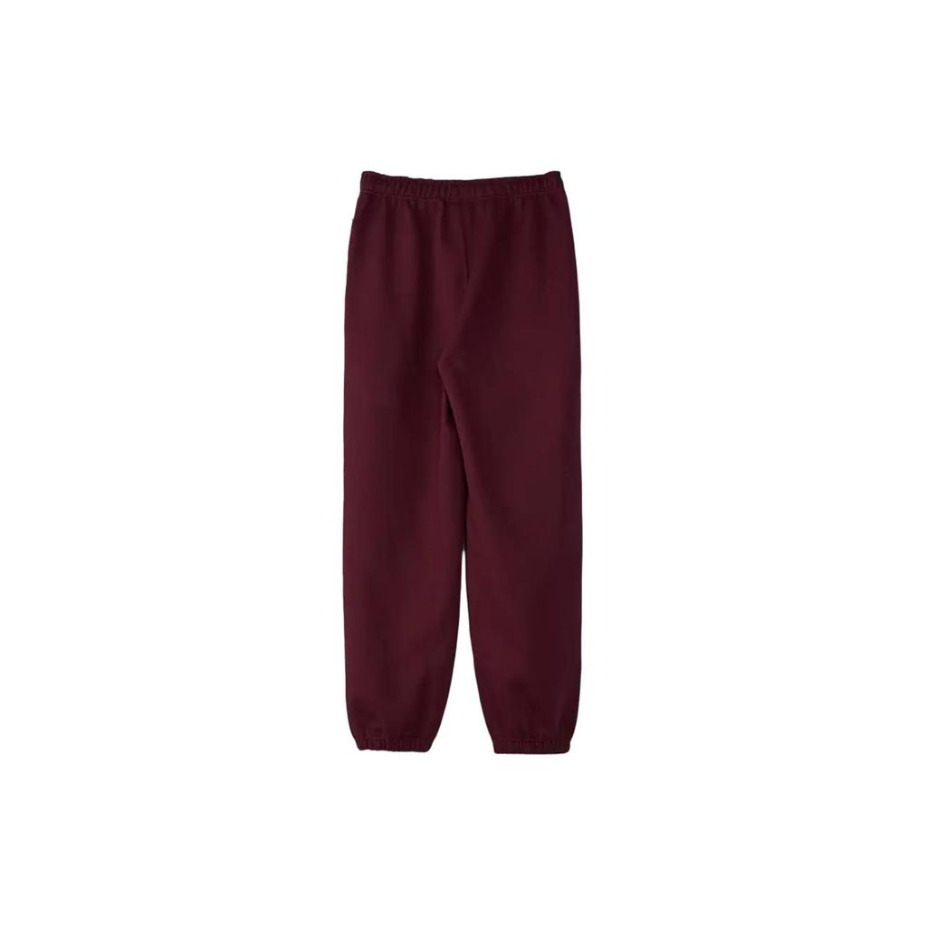 Nike Elastic Waist Logo Print Loose Casual Pants Women bottoms Dark-Chestnut CW5565-681
