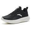 New Anta Cushioning Coverage Low Top Training Shoes Women's Black 122337793-4