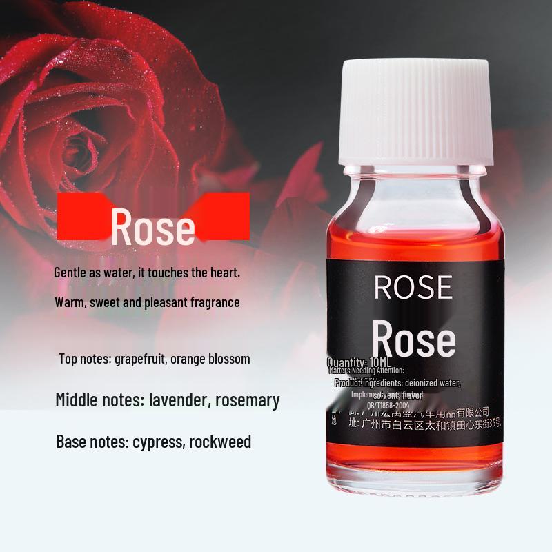10ML Car Aromatherapy Refill: Creative Essential Oil Deodorant Ornament